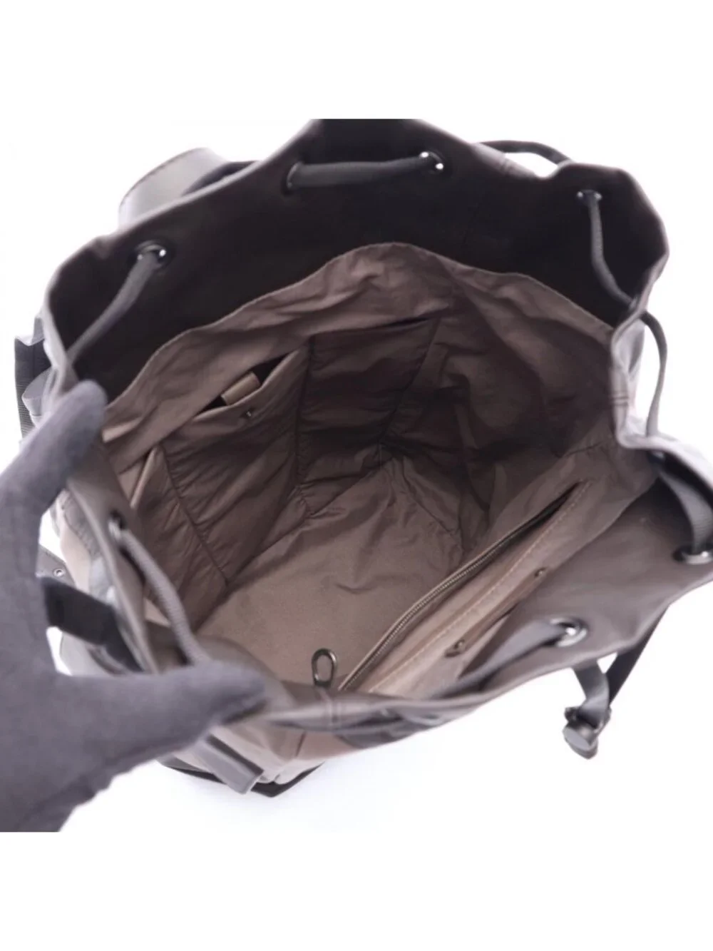Bottega Veneta Backpack Intrecciato Brown Leather